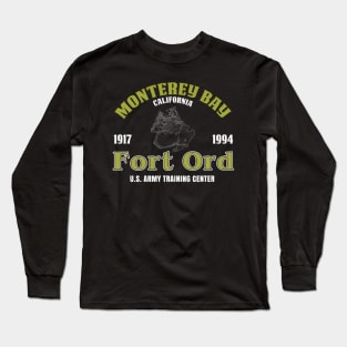 Fort Ord Monterey Bay Long Sleeve T-Shirt